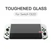 Película Temperada para Console Nintendo Switch OLED NS oled Protetor de Tela Película Anti-Impressão Digital