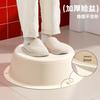 Lavabo de Plástico Grueso Grande para Uso Doméstico, Adecuado para Residencias de Estudiantes, Lavabo para Lavandería, Lavabo para Pies, Rojo para Inauguración de Casa