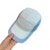 Sombrero de Sol de Verano al Aire Libre con Bloques de Color Estilo Japonés de Cinco Paneles Gorra de Béisbol Versátil de Secado Rápido para Parejas Mujeres Ligera Transpirable Gorra de Pico