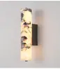 Lámpara de Pared de Mármol de Diseñador de Lujo Ligero Nórdica Postmoderna Creativa para Pared de Fondo Pasillo Sala de Estar Dormitorio Lámpara de Pared de Mesita de Noche