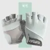 Luvas Femininas de Meio Dedo para Esportes de Verão e Fitness, Finas, Respiráveis, Antiderrapantes, Resistentes ao Desgaste, Anti-Calosidades, Luvas de Ciclismo para Esportes ao Ar Livre