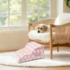 Escalera de Escalada para Perros Pequeños y Gatos para el Hogar de 2, 3 y 4 Escalones, Peldaños Antideslizantes, Escalera para Sofá de Cama para Mascotas Multicapa Desmontable y Lavable