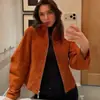 Roupas femininas europeias e americanas transfronteiriças ZA AliExpress produto novo mais vendido jaqueta casual solta de gola alta de alta qualidade