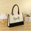 Atacado transfronteiriço nova bolsa de praia de letras de lazer personalizada grande capacidade bolsa de mão fashion logo impresso personalizado
