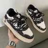 Zapatos Deportivos Casuales para Hombre de Suela Gruesa Nicho Skate 2026 Nuevo Otoño Estudiante Transpirables Versátiles Caña Baja Retro Zapatos para Hombre
