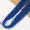 Banda elástica redonda de 0.8-2.0 mm, cordón elástico de látex colorido para joyería, manualidades hechas a mano y pulseras