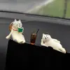 Enfeites de Carro Gato Japonês Decoração de Console Central Brinquedo Tendência de Mesa Figura Zakka Artesanato de Resina Enfeites de Carro
