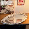 Espelho Espelho de Maquiagem Espelho de Vestir Celebridade da Internet Espelho Retrô Francês Ornamento de Mesa Bandeja de Exibição e Armazenamento de Joias Adereço para Fotos