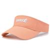 Sombrero de Sol de Verano para Pareja Nueva de Primavera Montañismo Deportes al Aire Libre Transpirable Bordado con Letra Hueco Superior Estilo Mismo que el Celebrado en Internet