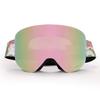 Gafas de Snowboard para Hombres y Mujeres, Gafas de Esquí Magnéticas para Adultos, Cilíndricas Grandes Especiales de Doble Capa Antivaho