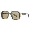 Nuevas gafas de aviador masculinas europeas y americanas, gafas de sol retro de doble haz, gafas de sol, gafas de sol transfronterizas en stock, venta al por mayor 6088