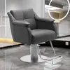 Silla de Barbería, Silla Especial para Cortar el Cabello de Celebridades de Internet para Salón de Belleza, Lujo Accesible, Simple, Asiento Elevable para Teñido y Permanente, Taburete de Peluquería