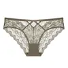 Bragas Cómodas de Lujo Estilo Francés, Ropa Interior Sexy de Encaje para Mujer, Tangas Transpirables Eroticos Calados de Cintura Baja