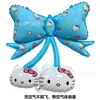 Globos de burbuja con forma de lazo de Hello Kitty de moda, globos flotantes, decoraciones de cumpleaños, globos para mercados nocturnos y vendedores ambulantes