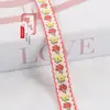 Cinta Jacquard de Caramelo de 1.8cm Decoración Textil del Hogar Decoración de Ventanas Decoración de Ropa Accesorios de Encaje Hechos a Mano DIY