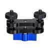 Abrazadera Articulada Universal con Tornillo de 1/4 Metal Doble Rótula Cardán Soporte de Expansión Abrazadera Multifuncional de Cacahuete