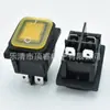 Interruptor Iluminado à Prova d'Água em Formato de Barco 30A Interruptor Basculante Kcd4 6 Pés 3 Posições 4 Pés 2 Posições Slot Duplo Painel Fosco 30A
