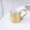 Ins Galvanoplastia Estilo Nórdico de Luxo Leve Caneca Cerâmica Casa Escritório Chá da Tarde Criativo Simples Conjunto Xícara de Café