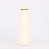 Taza Termo para Botella de Boca Pequeña Recubierta de Goma Transfronteriza, Taza de Agua Aislada de Acero Inoxidable 304 de Gran Capacidad, Taza de Agua para Regalo Personalizado