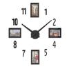 Marco de fotos creativo reloj de pared digital acrílico estéreo reloj de pared decorativo para sala de estar dormitorio porche pegatinas de pared reloj reloj espejo