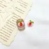 Grande Brinquedo Alimentício DIY Arte de Unha Fruta Artificial Joias Fatias de Fruta Estéreo Coloridas Decorações de Unha Vestíveis Feitas à Mão