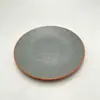Prato de plástico imitação de porcelana estilo japonês, disco de melamina, prato para fondue, prato para pratos frios, prato para churrasco, prato plano especial para bife ocidental, comercial