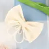 Accesorios de Tela para Niños Listos para Usar Moño Flor Forma de Cereza DIY Lindos Accesorios para el Cabello Ropa Velcro