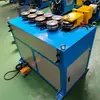 Suministro de Fabricantes de Zhangjiagang Máquina Redondeadora Hidráulica Semiautomática para Tubos Redondos de Acero Máquina Enrolladora de Metal para Tubos Redondos Máquina Curvadora de Tubos CNC