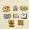 Letreros Metálicos Personalizados, Logos de Perfumes, Etiquetas para Botellas de Vidrio de Marca Registrada, Velas Perfumadas Vintage Comerciales, Pequeñas Placas de Nombre Curvadas de Aluminio