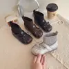 Botines de Color Sólido para Niñas Otoño/Invierno 2026, Botas de Princesa Antideslizantes para Niñas, Botines de Cuero con Lazo para Niños, Suela Suave