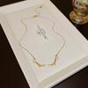 Collar de Cadena para Clavícula de Diseño Nicho Dulce y Elegante de Lujo Ligero Japonés y Coreano, Temperamento de Acero de Titanio que no se Desvanece, Accesorios de Collar para Mujer
