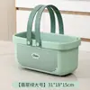Cesta de Baño Cesta de Baño Cesta de Baño Portátil Cesta de Baño Rectangular Cesta de Baño Engrosada Cesta de Almacenamiento Cesta de Baño Cesta Colgante Cesta de Almacenamiento al por Mayor