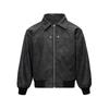 Chaqueta de cuero con solapa retro estilo americano para hombre y mujer, chaqueta de trabajo holgada que combina con todo, chaqueta informal de moda para otoño e invierno, estilo Hong Kong.