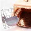 Tigela para Comida de Cachorro, Recipiente para Comida de Cachorro, Tigela de Alimentação para Caixa de Viagem Aérea, Tigela Suspensa para Pet, Tigela para Comida de Gato, Tigela Suspensa para Gaiola, Tigela Suspensa, Tigela para Comida de Cachorro