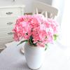 40 Piezas de Flores de Hortensia Artificiales Realistas 3D, Flores de Seda Artificiales para Decoración, Arreglos Florales, Decoraciones de Boda y Celebraciones, Material de Goma Suave