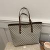 Bolsa de grande capacidade para mulheres, bolsa tote personalizada para deslocamento diário, nova bolsa de ombro casual de nicho, linda, bolsa feminina 2024