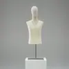 Maniquí de Medio Cuerpo para Tienda de Ropa, Soporte de Maniquí para Hombre, Exhibidor de Maniquí para Tienda de Ropa para Hombre