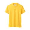 Camiseta Ropa de Trabajo Personalizada Algodón Puro Solapa Manga Corta Ropa de Trabajo Color Puro Ropa de Trabajo Corporativa Grupo Polo Bordado Logo