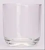 Taza de Vela de Aromaterapia Minimalista de Alta Transparencia, Contenedor Portavelas Decorativo Romántico para Interiores, Taza Vacía de Vidrio para Velas de Aromaterapia Caseras