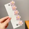 Pinzas para el Cabello de Flores Artificiales Inspiradas en la Atmósfera de Primavera y Verano, Hermosos Accesorios Laterales para el Cabello, Adornos para el Cabello para Fotos en la Costa, Pinzas de Alta Gama para el Cabello