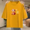 Comercio Exterior Transfronterizo Moda Madre de mediana edad y ancianos Versátil Holgada Capa interior Manga corta Manga de siete puntos Camiseta Capa base Ropa