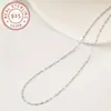 Colar de prata S925 feminino corrente de estrela simples corrente de prata moda corrente para clavícula Joker atacado direto da fábrica