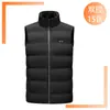 Colete Térmico Inteligente Zona 15 Colete Térmico USB de Inverno para Homens e Mulheres Zona de Temperatura Constante 15 Colete de Aquecimento Elétrico Transfronteiriço