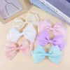 Accesorios Semiacabados de Lazo Doble Hecho a Mano Estilo Coreano con Pedrería, Arte en Tela, Accesorios para Ropa Estilo Coreano, Accesorios para el Cabello al por Mayor
