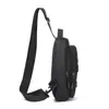 Bolsa de pecho de alta gama para exteriores, bolso cruzado, bolso pequeño para hombre, bolsa táctica para el día a día, mochila deportiva casual, bolso de hombro para hombre