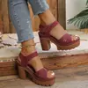 Sandalias de Mujer Cómodas Versátiles Modelo Nuevo Verano 2026 Comercio Exterior Transfronterizo Sandalias de Punta Abierta para Mujer Uso en Exteriores Directo del Fabricante