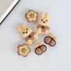 Accesorios para Zapatos para Zuecos, Comercio Electrónico 3D Lindo Oso Cafetero Nuevo Estilo Set de Accesorios DIY para Zuecos
