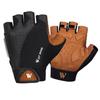 Guantes de equitación Western Rider de medio dedo para bicicleta, motocicleta, bicicleta, guantes de equitación de dedos cortos, equipo antideslizante con absorción de impactos