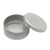 Lata de Ferro Selada para Alimentos Embalagem de Folha de Flandres Brinquedo de Massa de Modelar Presente Eletrônico Caixa de Ferro Lata de Metal Redonda Prata