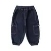 Chegada Nova 10% de DescontoResistente ao DesbotamentoCalça Jeans Infantil Masculina Dudu Outono Casual para Exterior Outono